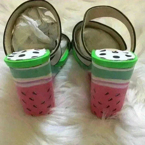 Sophia Webster Watermelon wedges - Picture 2 of 10